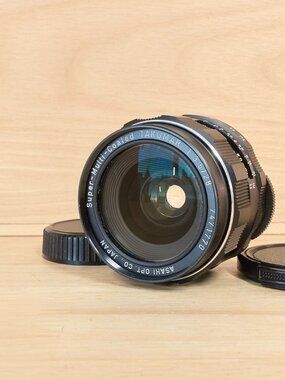 Pentax Super-Multi-Coated Takumar 28mm f/3.5 M42 Wide Angle Lens Made in J